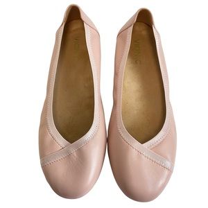 VIONIC Spark Caroll Light Pink Ballet leather shoe 9.5